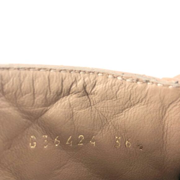 Chanel Quilted CC Logo Lambskin and Calfskin Cap Toe Combat Short Boots 36.5 - Picture 10 of 11